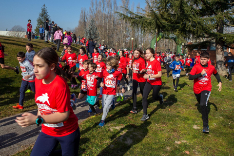 VII edición de la Carrera de los Valientes en la Universidad de Navarra./