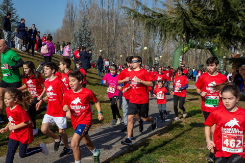 VII edición de la Carrera de los Valientes en la Universidad de Navarra./