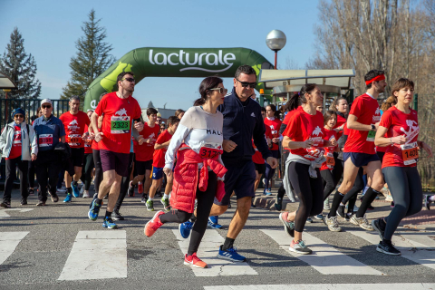 VII edición de la Carrera de los Valientes en la Universidad de Navarra./
