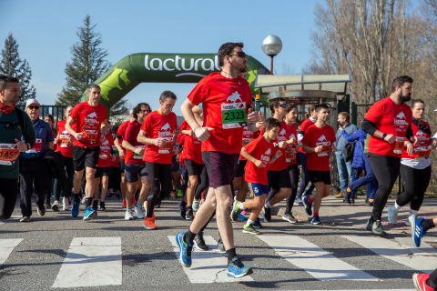 VII edición de la Carrera de los Valientes en la Universidad de Navarra./
