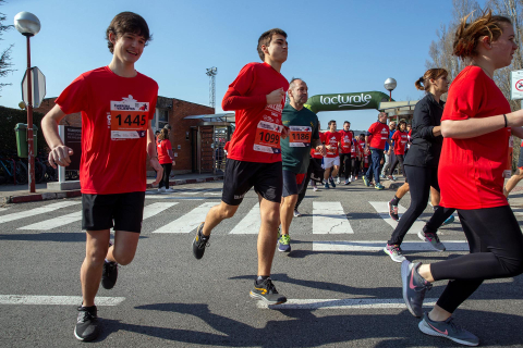 VII edición de la Carrera de los Valientes en la Universidad de Navarra./