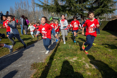 VII edición de la Carrera de los Valientes en la Universidad de Navarra./