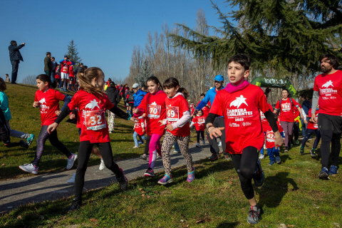 VII edición de la Carrera de los Valientes en la Universidad de Navarra./