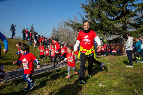 VII edición de la Carrera de los Valientes en la Universidad de Navarra./