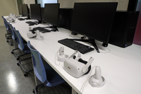 Imágenes de los nuevos espacios de trabajo en la UPNA