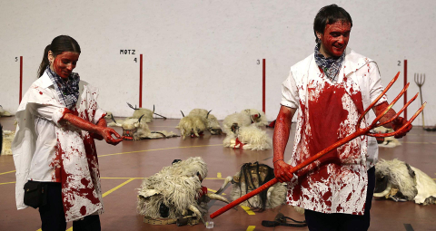 Imágenes del carnaval de Alsasua