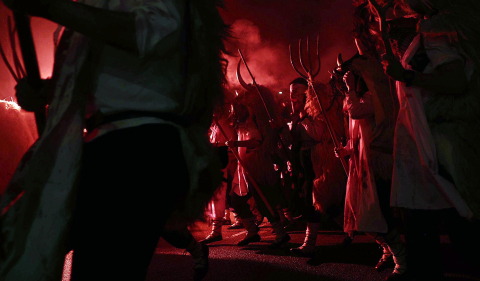 Imágenes del carnaval de Alsasua