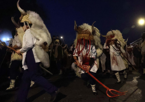 Imágenes del carnaval de Alsasua