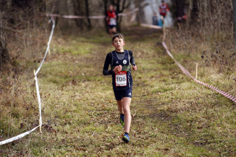 Imágenes del campeonato navarro de cross en el circuito Dantzaleku de Alsasua