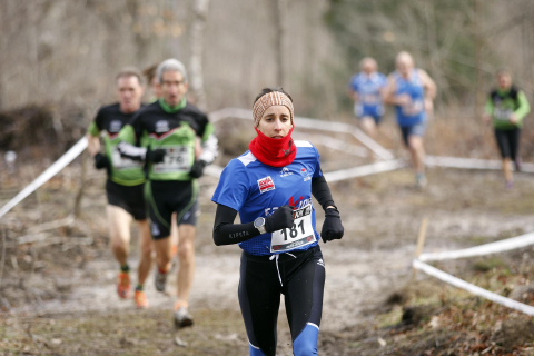 Imágenes del campeonato navarro de cross en el circuito Dantzaleku de Alsasua