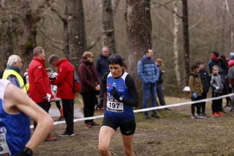 Imágenes del campeonato navarro de cross en el circuito Dantzaleku de Alsasua