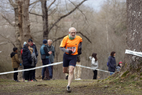 Imágenes del campeonato navarro de cross en el circuito Dantzaleku de Alsasua