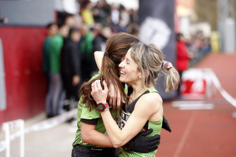 Imágenes del campeonato navarro de cross en el circuito Dantzaleku de Alsasua