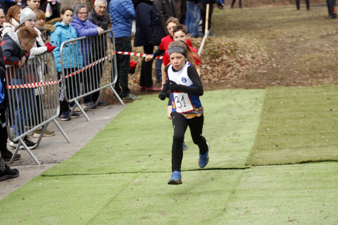 Imágenes del campeonato navarro de cross en el circuito Dantzaleku de Alsasua