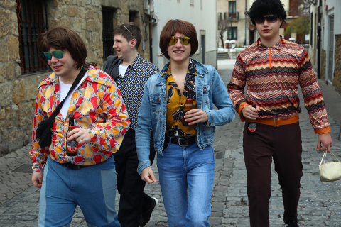 Imágenes del carnaval urbano de Alsasua.