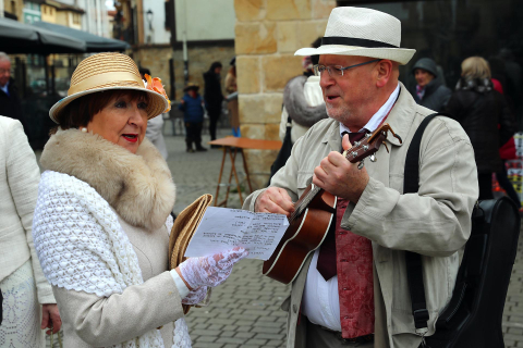Imágenes del carnaval urbano de Alsasua.