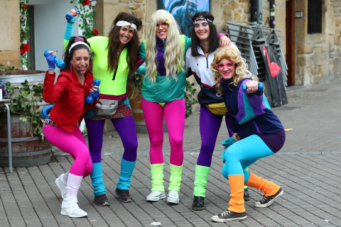 Imágenes del carnaval urbano de Alsasua.