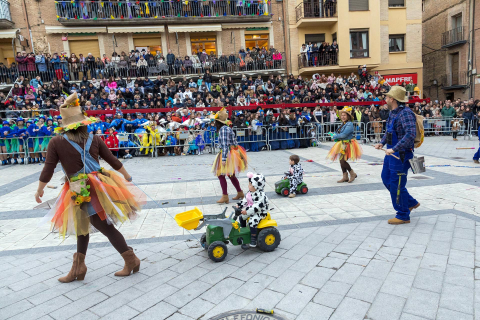 Imágenes del sábado de Carnaval de Villafranca