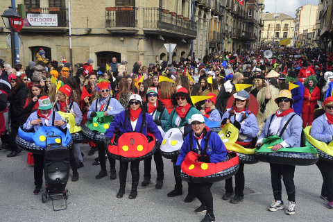 Fotos del domingo de Carnaval en Tafalla.