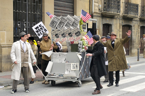 Fotos del domingo de Carnaval en Tafalla.