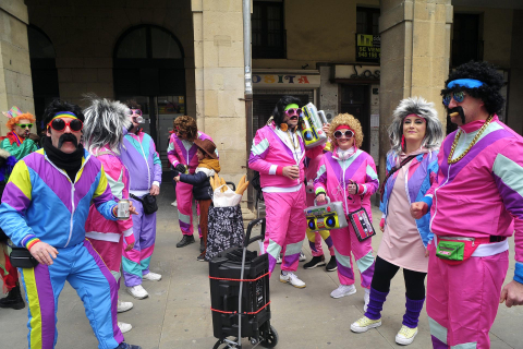 Fotos del domingo de Carnaval en Tafalla.
