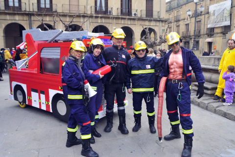 Fotos del domingo de Carnaval en Tafalla.