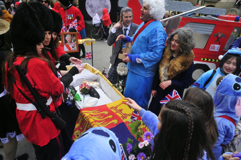 Fotos del domingo de Carnaval en Tafalla.