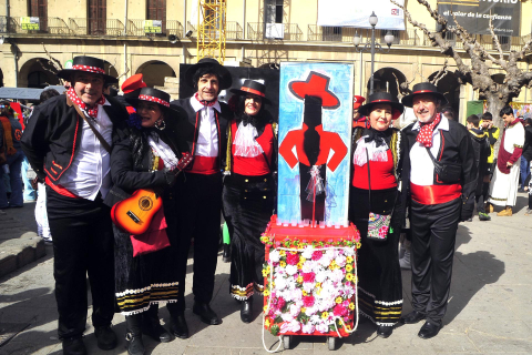 Fotos del domingo de Carnaval en Tafalla.
