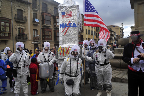 Fotos del domingo de Carnaval en Tafalla.