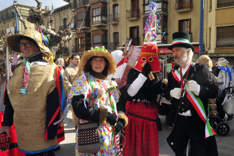 Fotos del domingo de Carnaval en Tafalla.