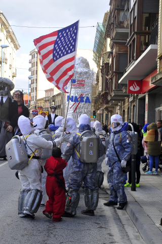 Fotos del domingo de Carnaval en Tafalla.