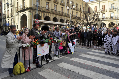 Fotos del domingo de Carnaval en Tafalla.