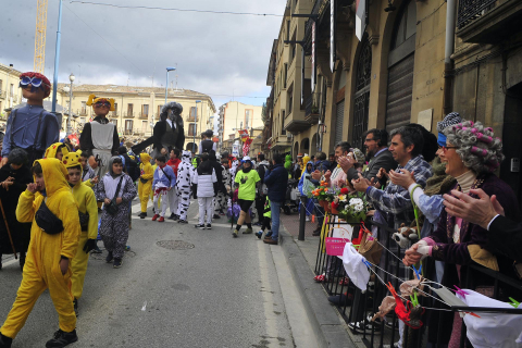 Fotos del domingo de Carnaval en Tafalla.