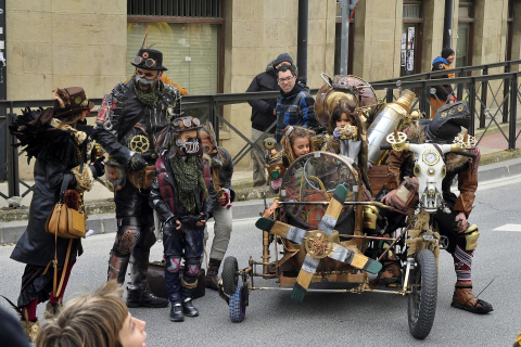 Fotos del domingo de Carnaval en Tafalla.