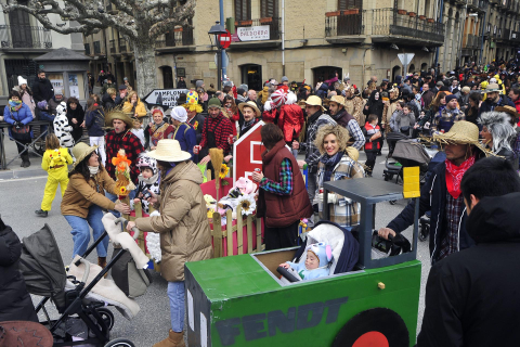 Fotos del domingo de Carnaval en Tafalla.