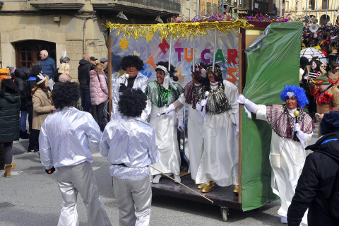 Fotos del domingo de Carnaval en Tafalla.
