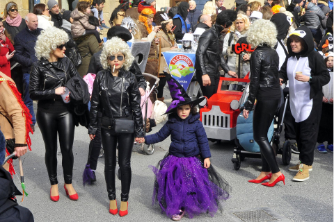 Fotos del domingo de Carnaval en Tafalla.