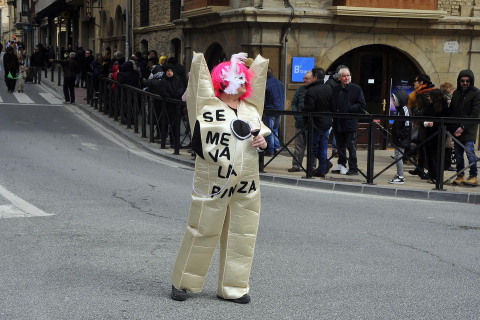 Fotos del domingo de Carnaval en Tafalla.