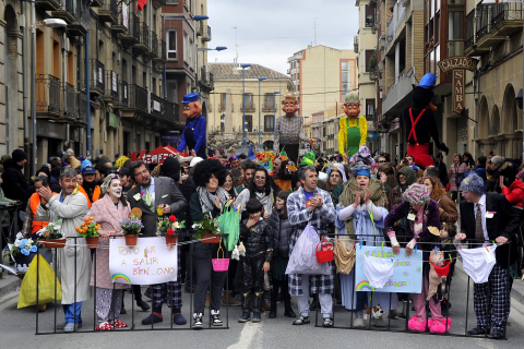 Fotos del domingo de Carnaval en Tafalla.