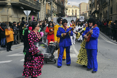 Fotos del domingo de Carnaval en Tafalla.