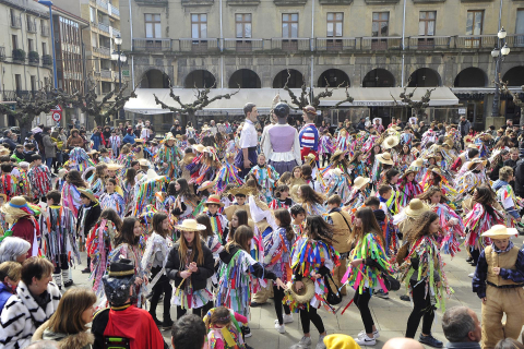 Fotos del domingo de Carnaval en Tafalla.