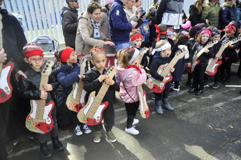 Fotos del domingo de Carnaval en Tafalla.
