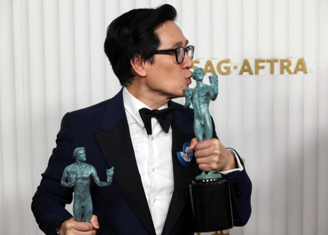 Imágenes de la alfombra roja de los Premios del Sindicato de Actores