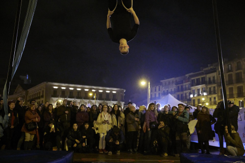 Fotos de la manifestación del 8M en Pamplona