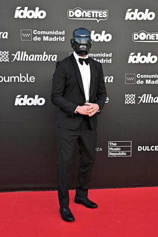 Imágenes de la alfombra roja de los premios 'Ídolo'