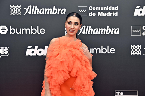Imágenes de la alfombra roja de los premios 'Ídolo'