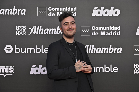 Imágenes de la alfombra roja de los premios 'Ídolo'