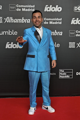 Imágenes de la alfombra roja de los premios 'Ídolo'