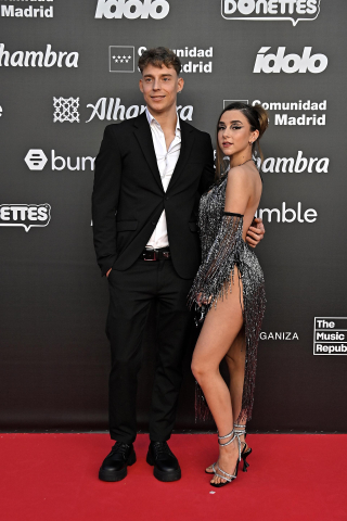 Imágenes de la alfombra roja de los premios 'Ídolo'