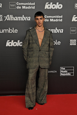 Imágenes de la alfombra roja de los premios 'Ídolo'